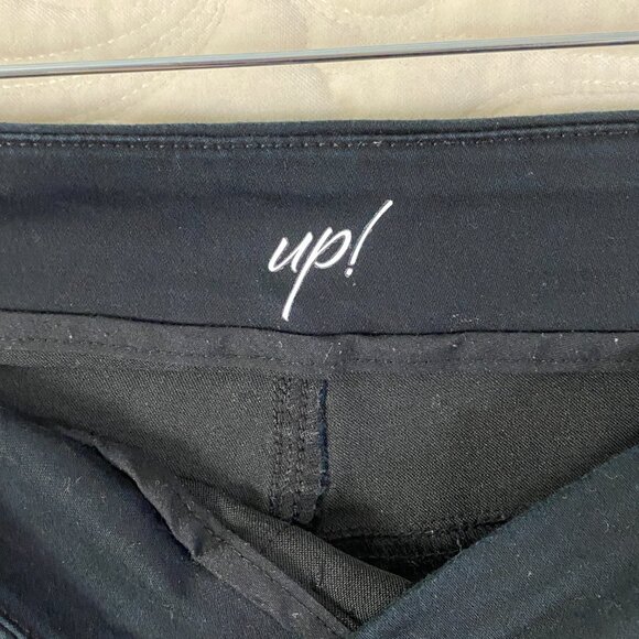 Up! Pull on Jeans Black Straight Leg High Rise Size 12 - Picture 6 of 11